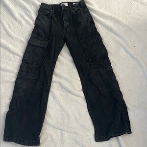 Women’s Black Cargo Pants